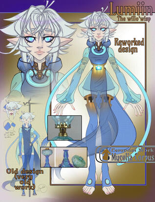 Lumiin OC | redesign