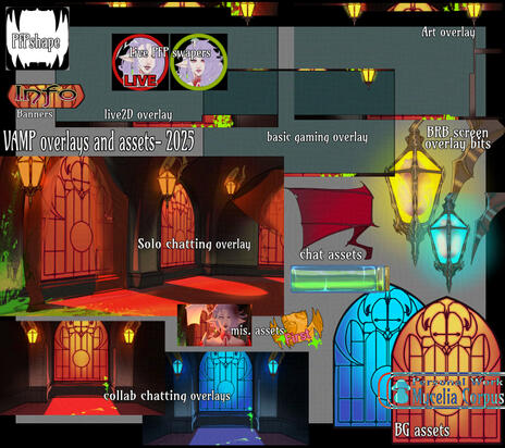 VAMP overlays and assets | MINE
